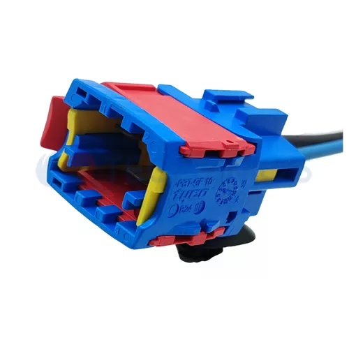 Auto Parts Cable Sensor Harness Car Enclosure Wire Socket Connector for BMW 3-pin Female 1544226-2 - image 3